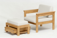 椅子がベットに変身